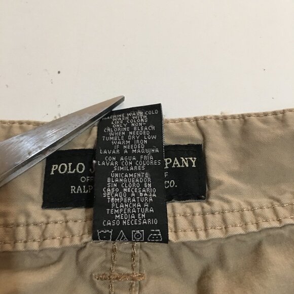 Polo Jeans Company Ralph Lauren Mens Cargo Shorts Size 40 Military Surplus - Picture 9 of 15